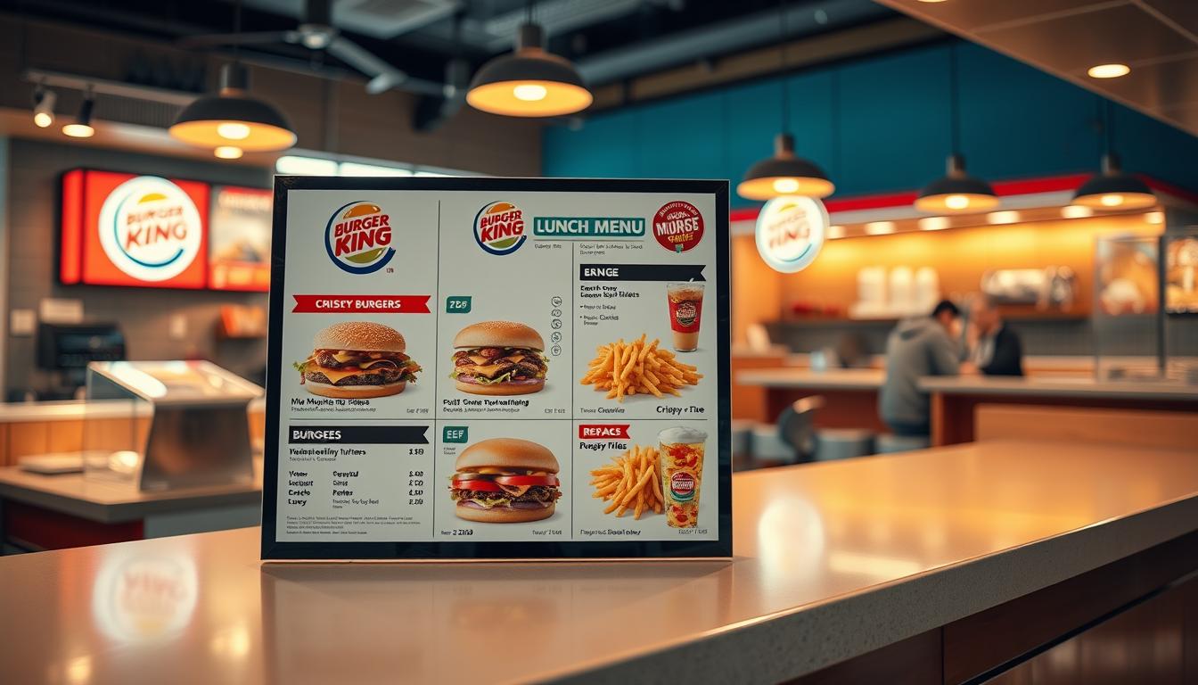 Burger King Lunch Specials