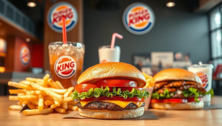 Burger King menu