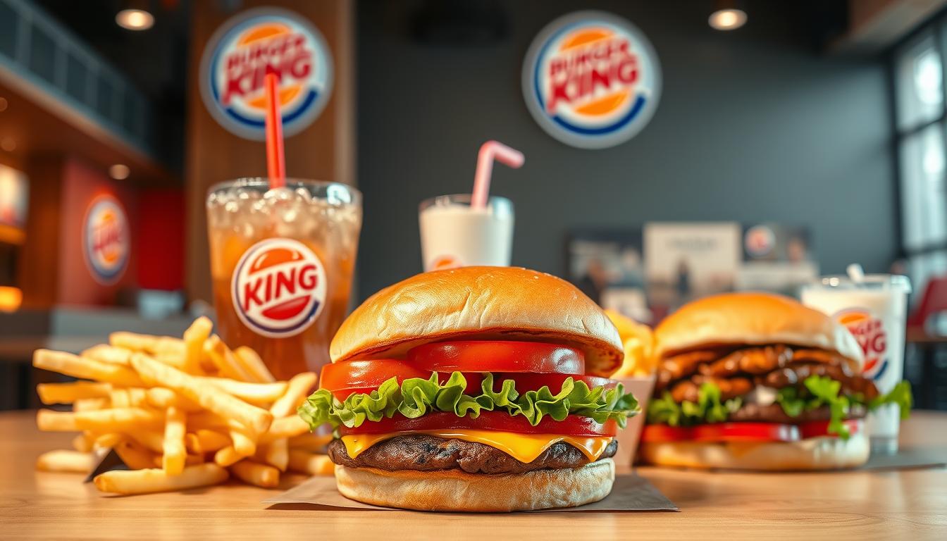 Burger King menu