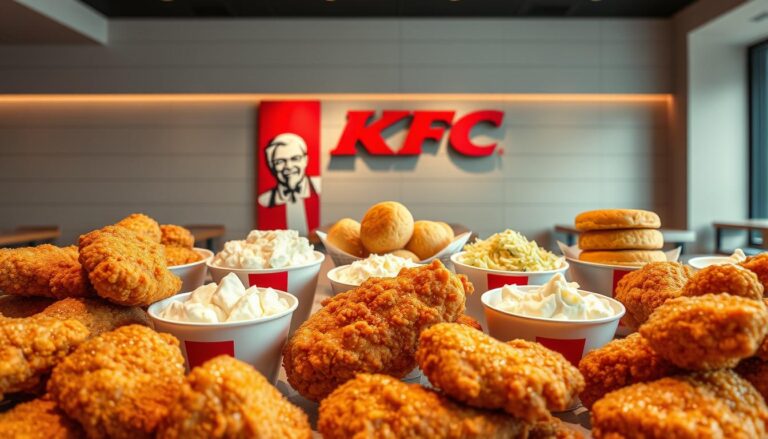 kfc chicken menu