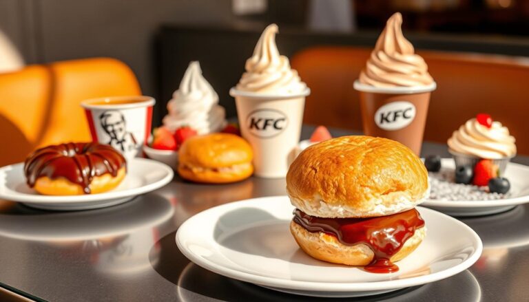 kfc dessert menu