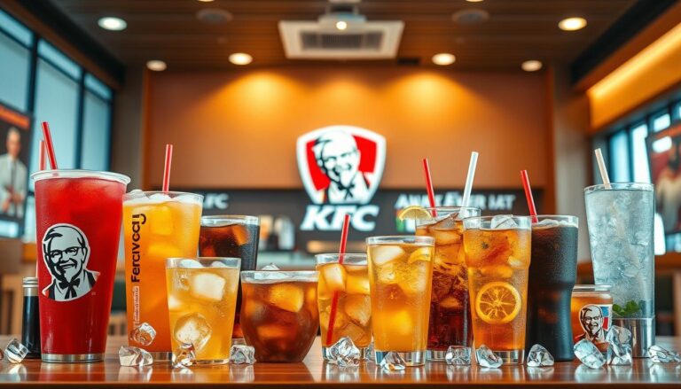 kfc drinks menu