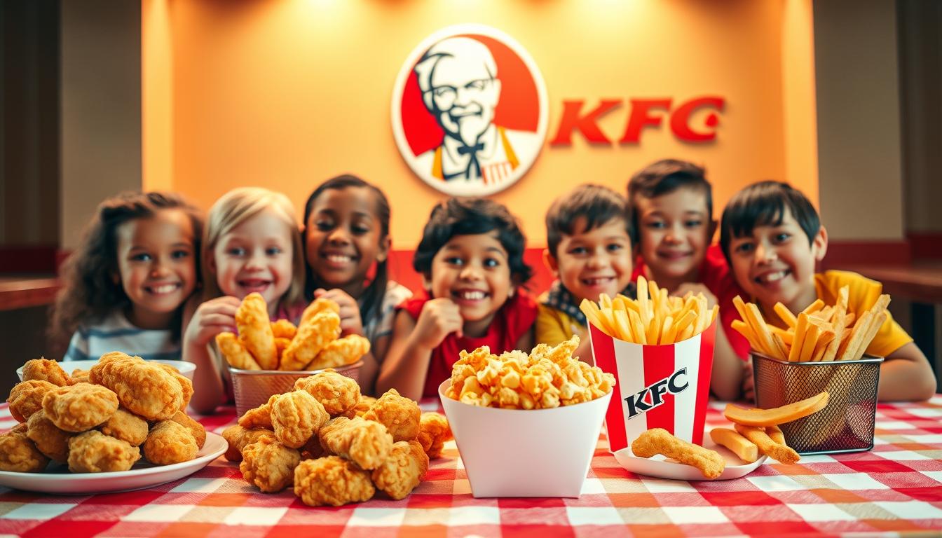 kfc kids menu