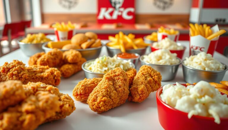 kfc lunch menu